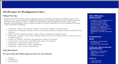 Desktop Screenshot of hodgmansinc.com